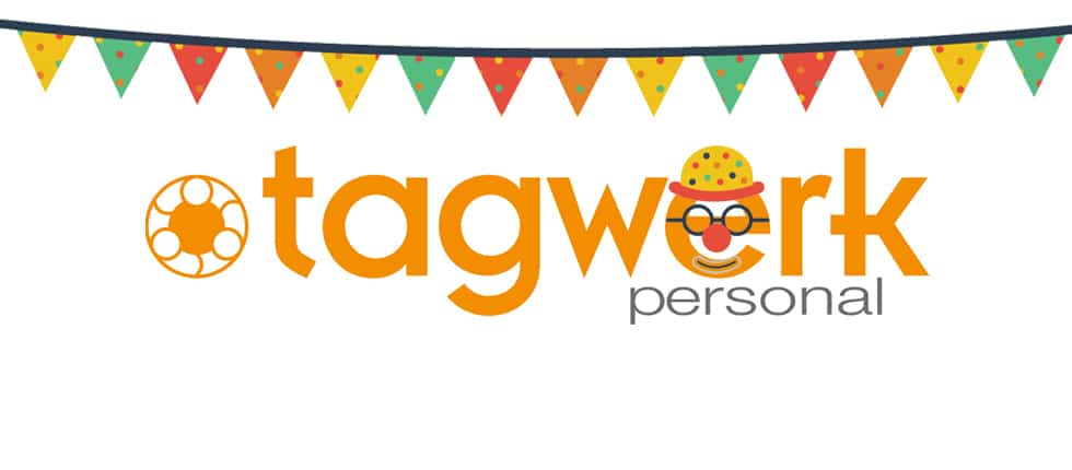 tagwerk personal feiert Karneval
