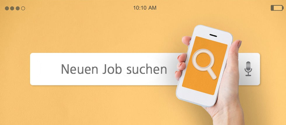 Jobsuche in Stellenanzeigen eines Jobportals